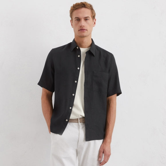 Marc O`Polo Kent short sleeve pellavapaita 11062