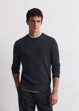 Marc O'Polo puuvillaneule 11272 deep night blue