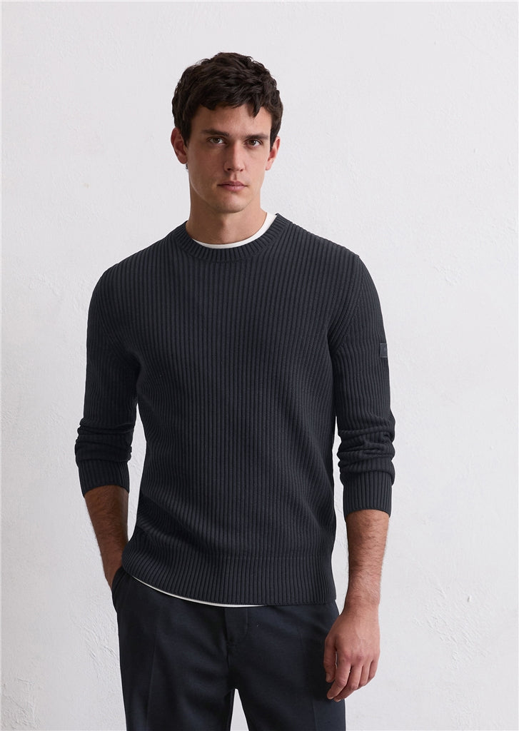 Marc O'Polo puuvillaneule 11272 deep night blue