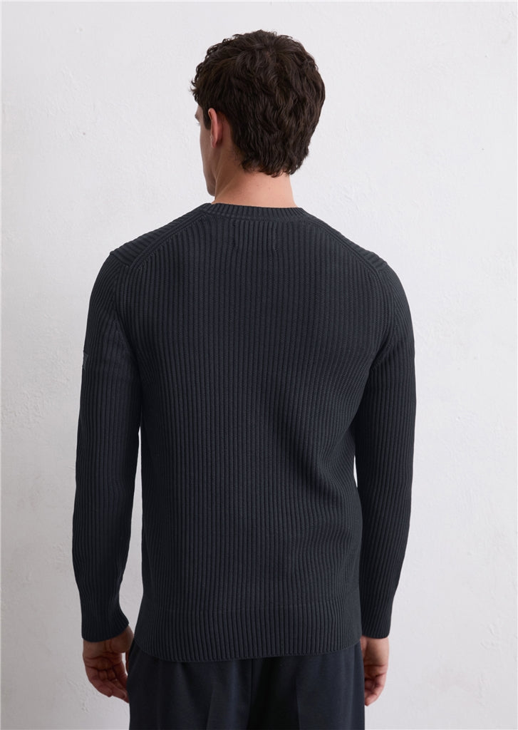 Marc O'Polo puuvillaneule 11272 deep night blue