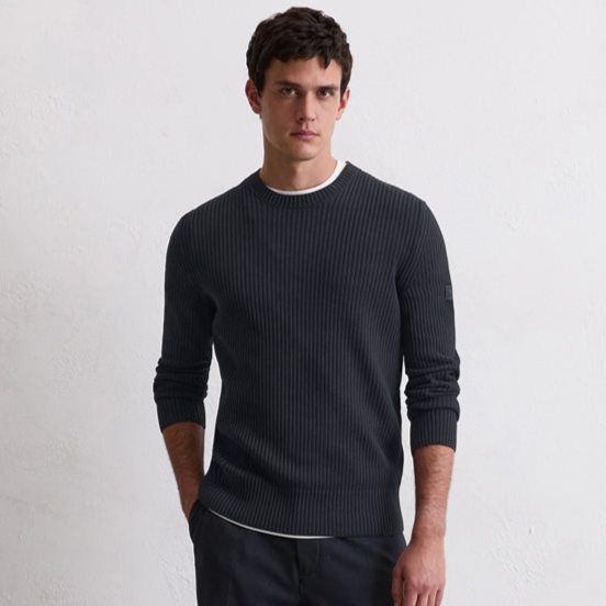 Marc O'Polo puuvillaneule 11272 deep night blue