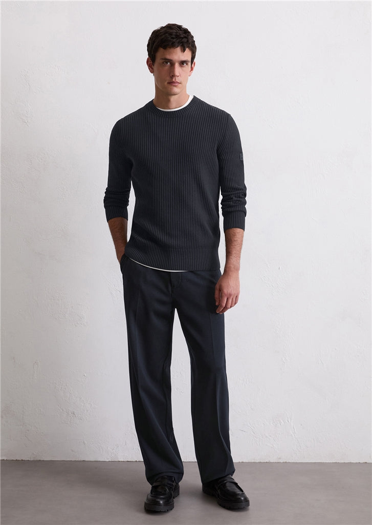 Marc O'Polo puuvillaneule 11272 deep night blue