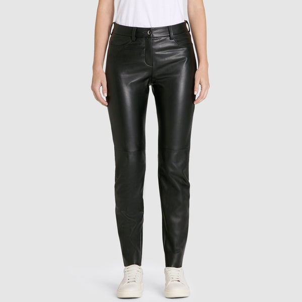 MAC Skinny vegan keinonahkahousut 11552