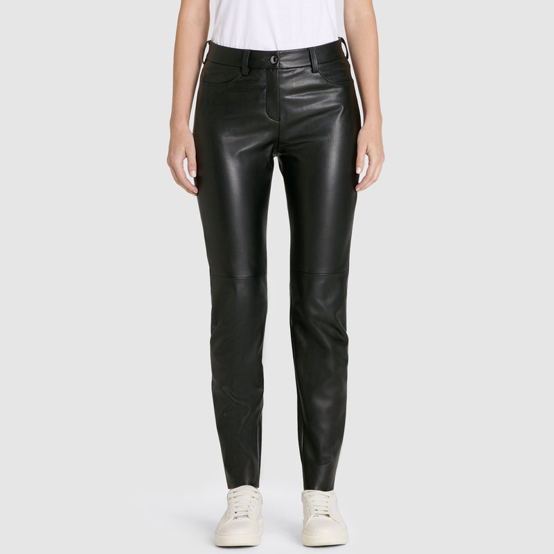 MAC Skinny vegan keinonahkahousut 11552