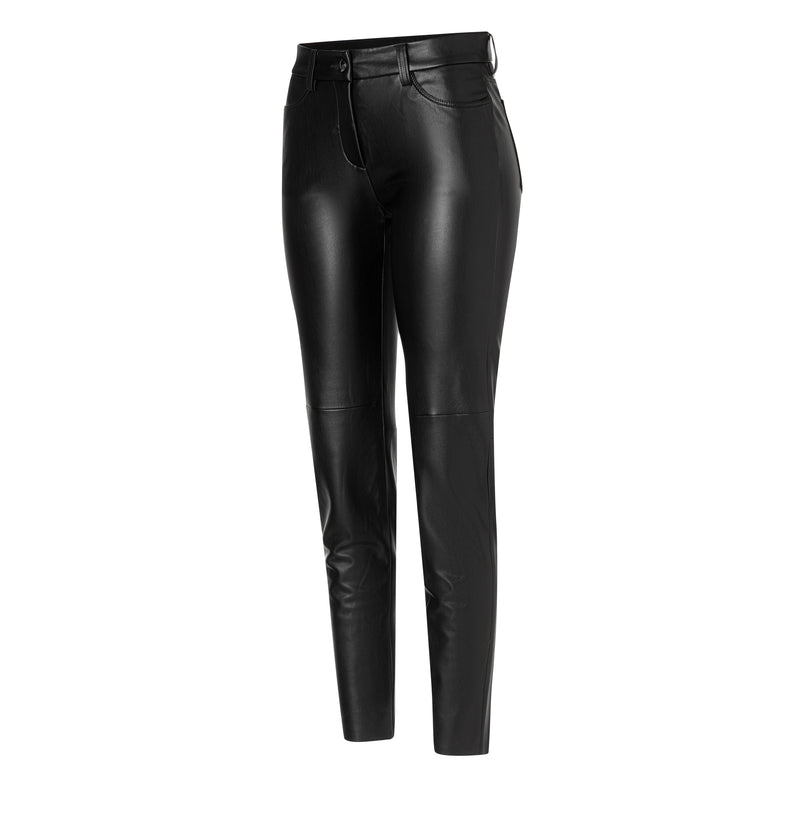 MAC Skinny vegan keinonahkahousut 11552