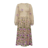 A View fuschia dress kukkamekko 11834