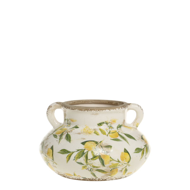 Chic Limone maljakko kahvoilla sitruuna 11154