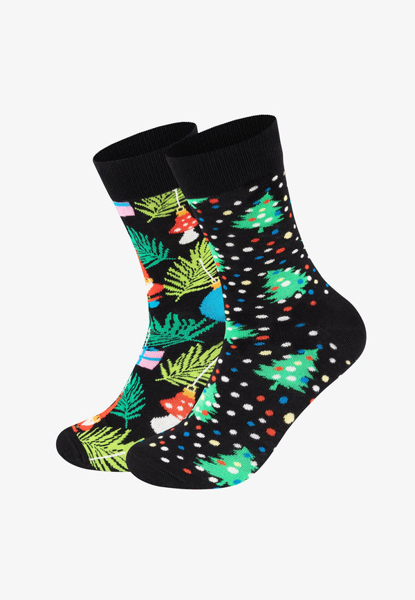 Happy Socks Holiday tree gift box 2-pack 10305