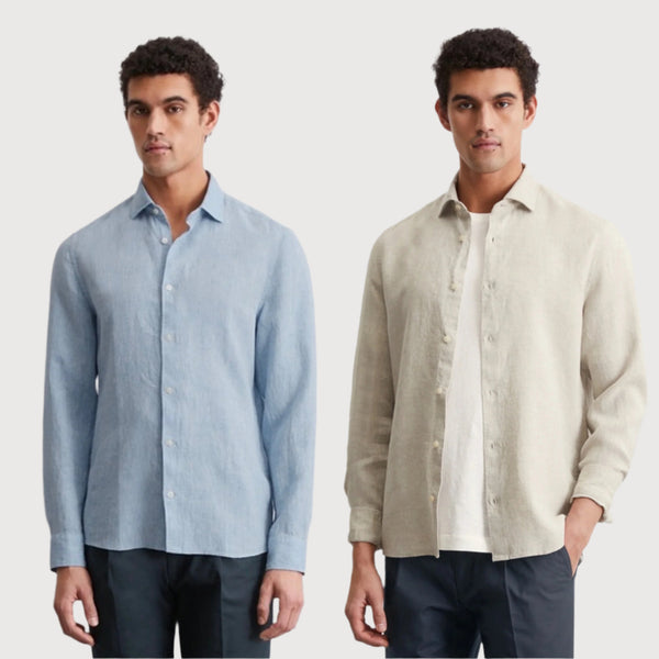 Marc O`Polo spread long sleeve pellavapaita 11061