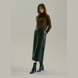 Claire Nugga leather skirt 12665