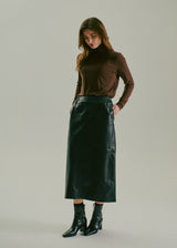 Claire Nugga leather skirt 12665