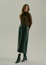 Claire Nugga leather skirt 12665