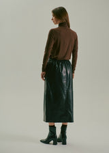 Claire Nugga leather skirt 12665