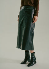 Claire Nugga leather skirt 12665