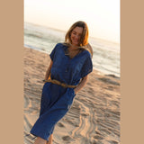 BLUE Deva cot/tencel dress 12320