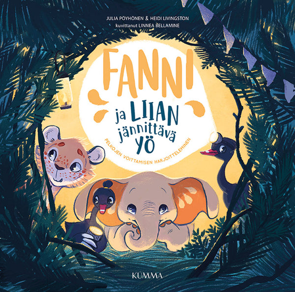 Fanni ja Liian jännittävä yö -kirja
