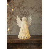 Vinter led-enkeli 19cm 11618