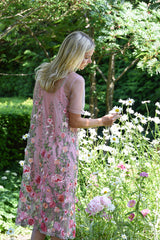 Kukkahame Fuschia midi dress 11890