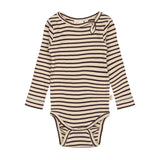 Petit Piao body L/S modal striped 11543