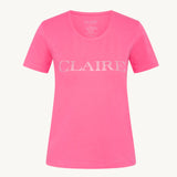 Claire Alanis t-shirt rouge red 8429