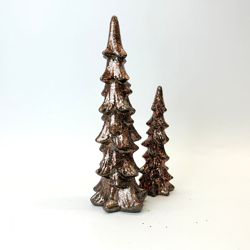 Chic Antique Christmas tree glitter 37cm 10430