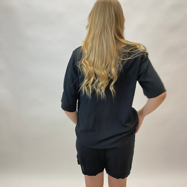 MAPP Basic v-neck tshirt solid 8391