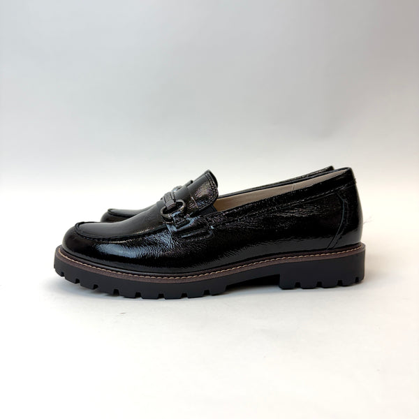 Caprice musta loafer koristesoljella 11314
