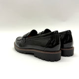 Caprice musta loafer koristesoljella 11314