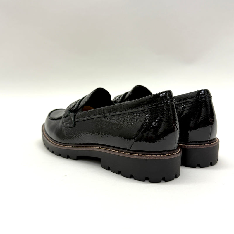 Caprice musta loafer koristesoljella 11314