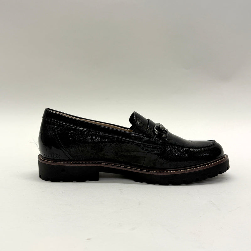 Caprice musta loafer koristesoljella 11314