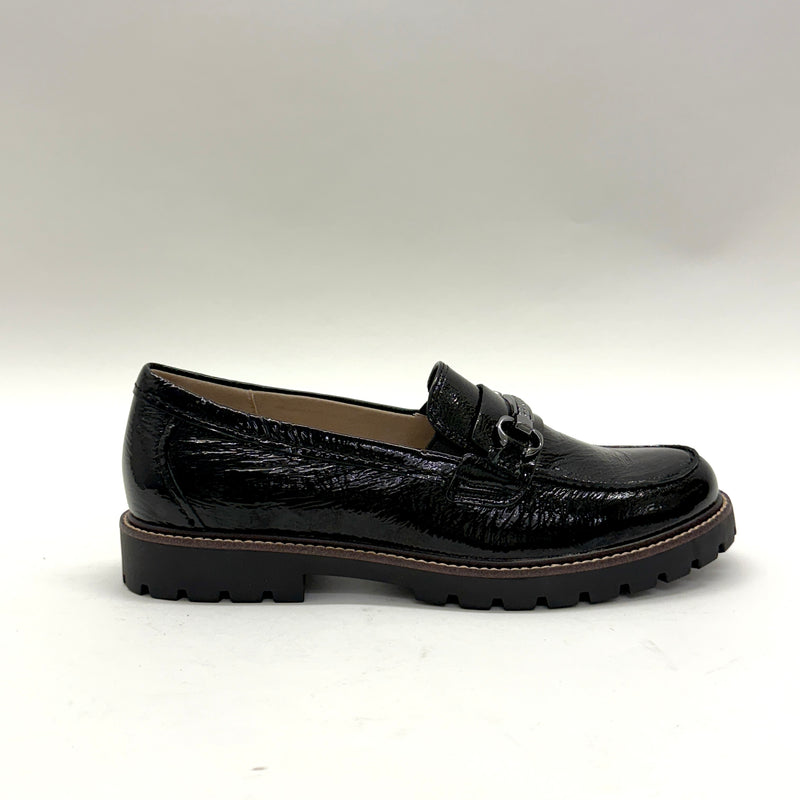 Caprice musta loafer koristesoljella 11314