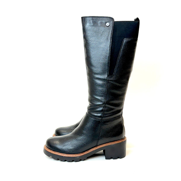 Caprice black nappa nahkasaapikas 11473