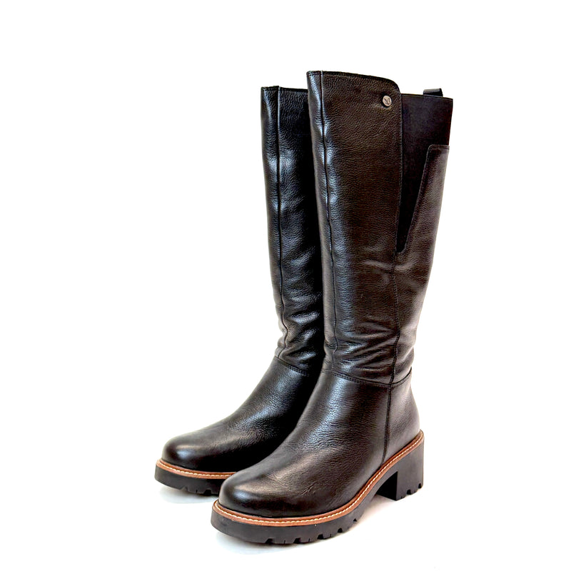 Caprice black nappa nahkasaapikas 11473