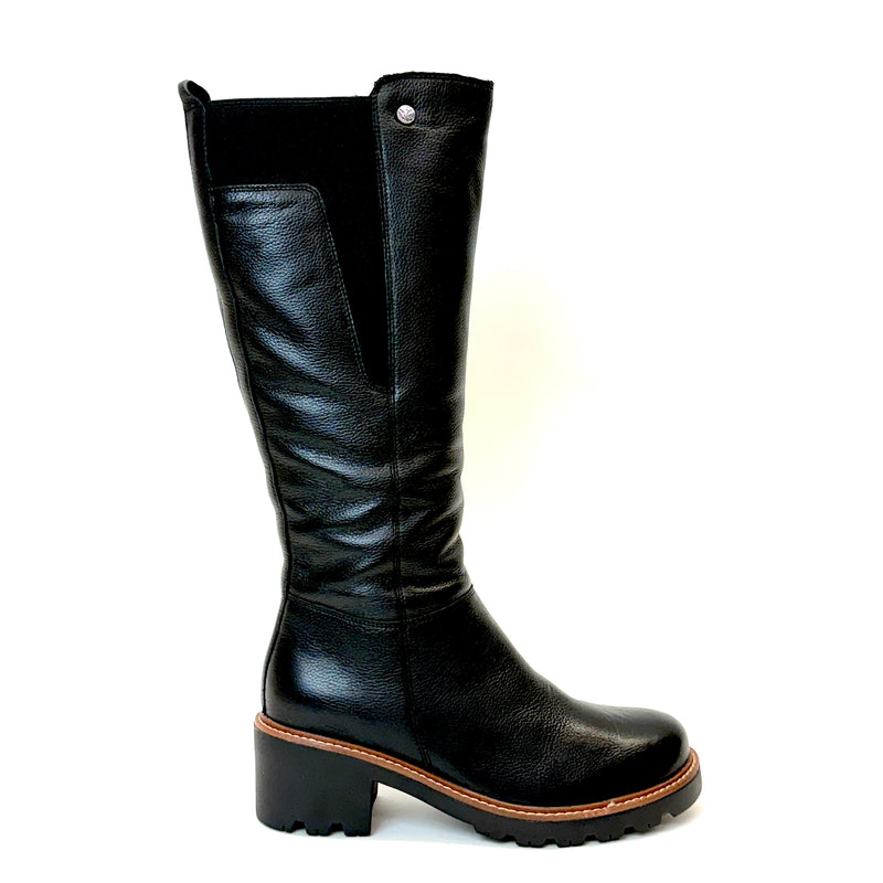 Caprice black nappa nahkasaapikas 11473