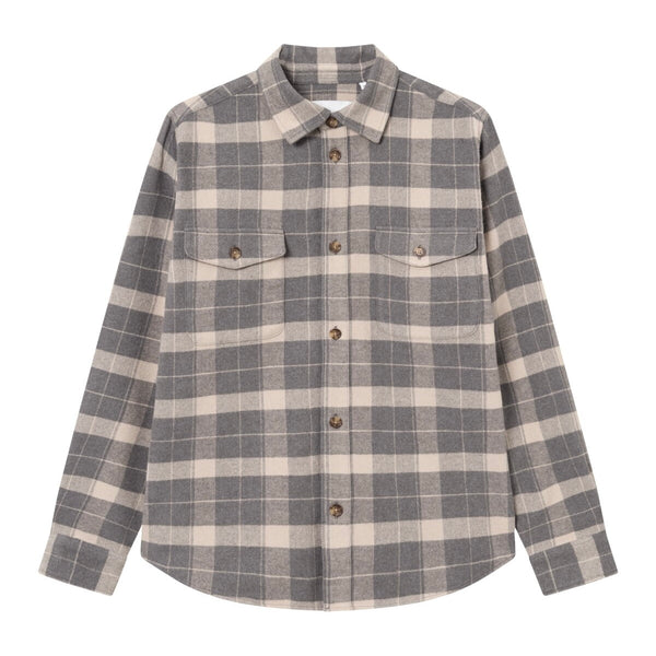 Les Deux Lennon Flannel Check Overshirt 0083