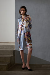 PBO Bia short dress 11265 Metal grey