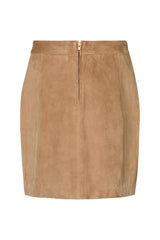 PBO Lima suede skirt mokkanahkahame 12325