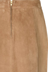 PBO Lima suede skirt mokkanahkahame 12325