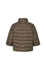 PBO Alaska down quilt cape jacket 12546