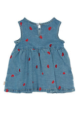 Petit Piao  Eva denim dress 12214