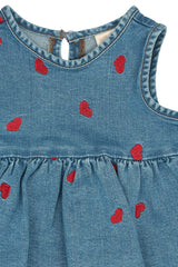 Petit Piao  Eva denim dress 12214