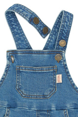 Petit Piao Elm denim overalls 12215