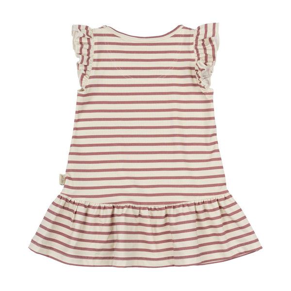 Petit Piao Dress L/S Modal frill  11070