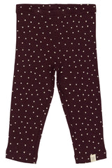 Petit Piao leggins modal heart 11542