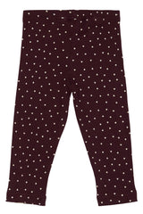 Petit Piao leggins modal heart 11542