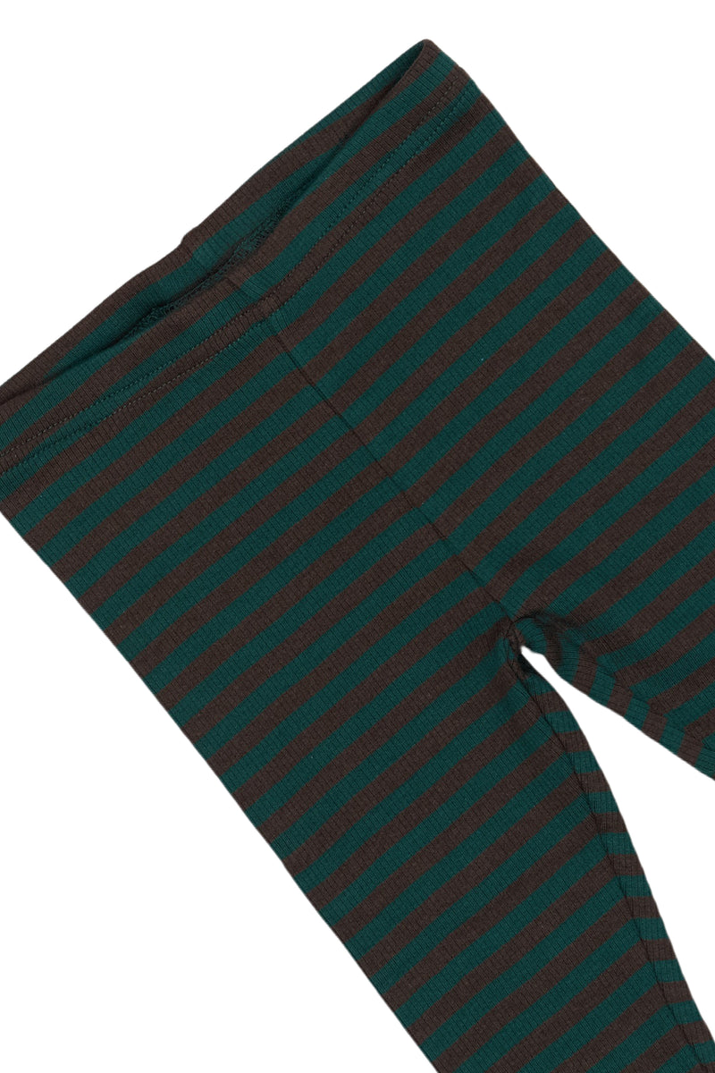 Petit Piao leggins modal striped 11544