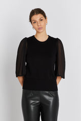 Rue de Femme Hotensia knit blouse 12265