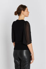 Rue de Femme Hotensia knit blouse 12265