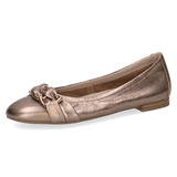Caprice balleriina, taupe metallic  11888