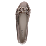 Caprice balleriina, taupe metallic  11888